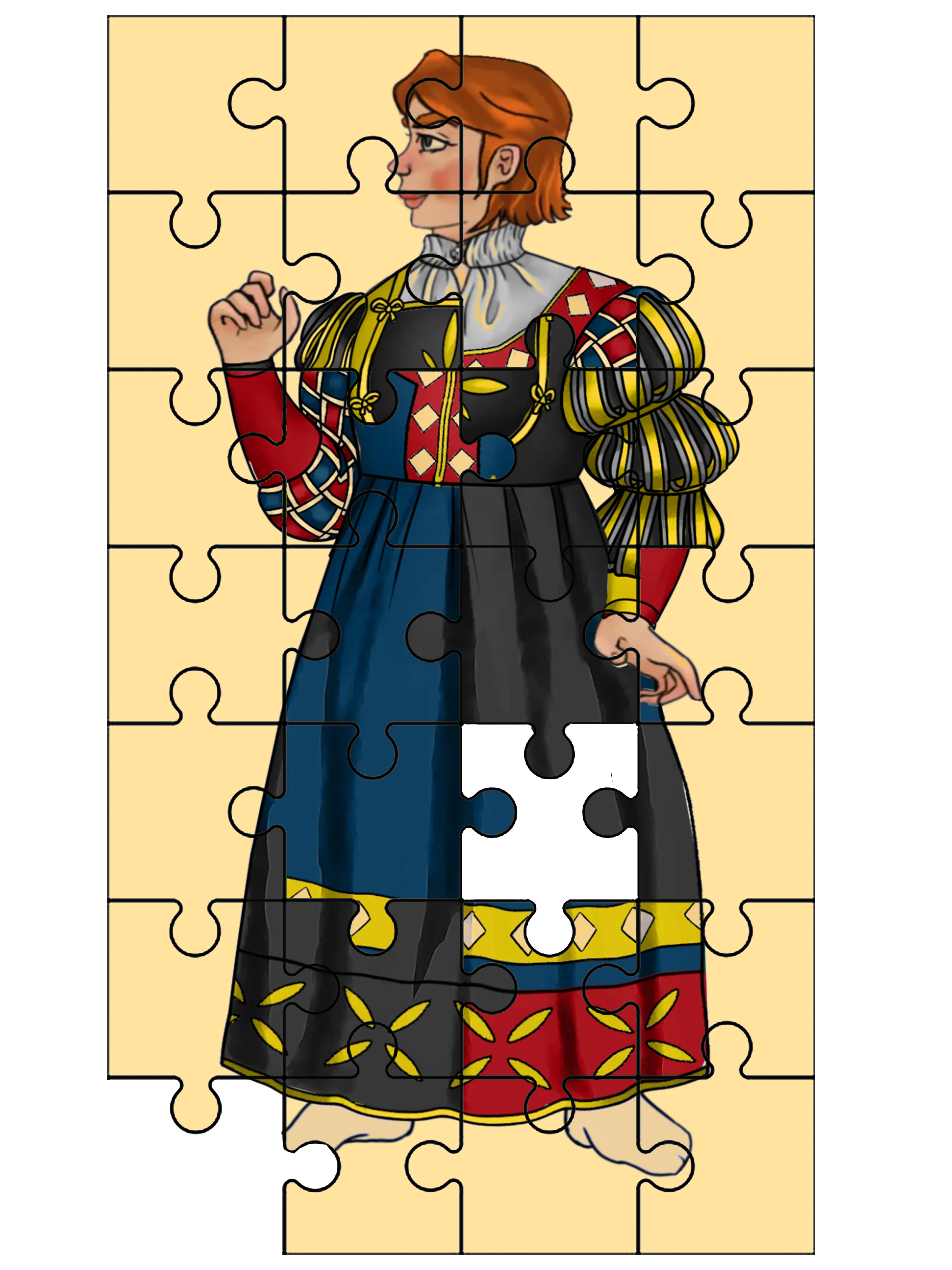 Custom Trossfrau Dress